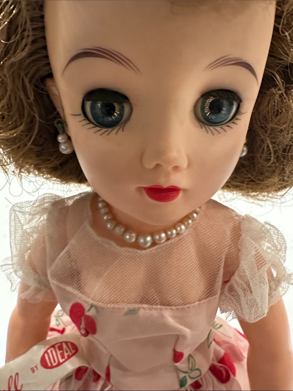 Revlon Doll by Ideal in Cherry-Print Dress